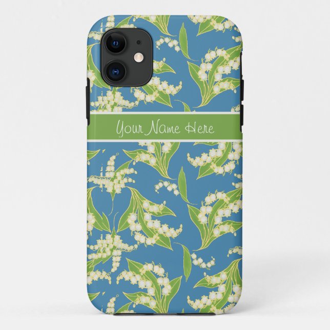 iPhone 5 Funda-Mate fundas Lilies of the Valley Bl (Reverso)