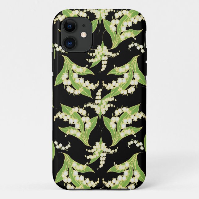 iPhone 5 Funda-Mate fundas Lilies of the Valley Bl (Reverso)