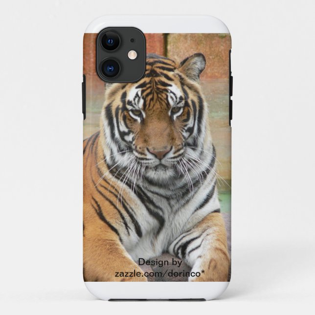 iPhone 5 funda Tigre 1 (Reverso)