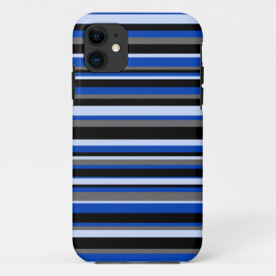 iPhone 5 rayas azules fundas