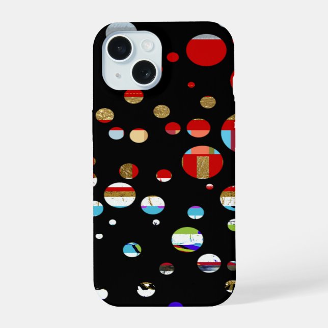 iPhone-6 salpicado de colores (Reverso )