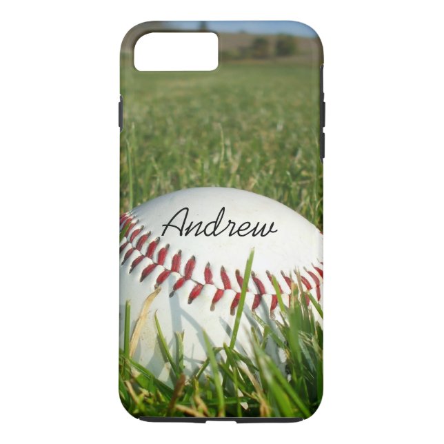 iPhone 7 de béisbol más funda (Reverso)