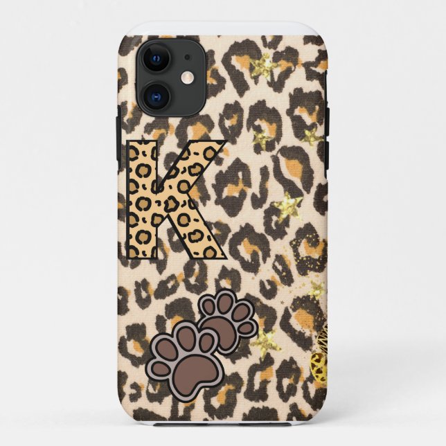 iPhone Apple iPhone 11 funda leopard print (Reverso)