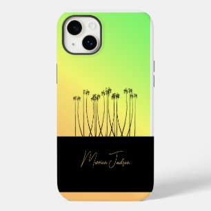 iPhone 14 Plus Arte africano, Funda tropical-micrófono para iPhon