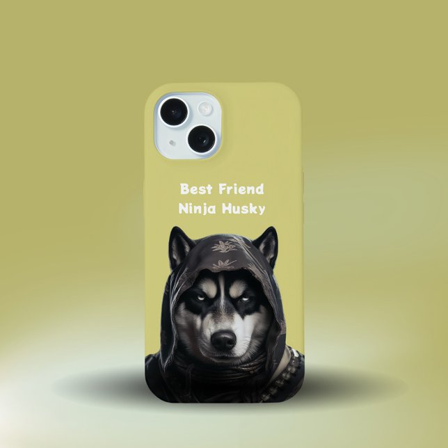 IPhone Case Personalized Slogan | Ninja Husky (Subido por el creador)