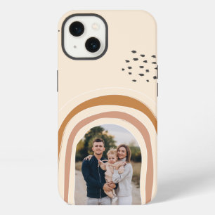 Cute Boho Arcoíris Personaliza Tu Foto Funda para