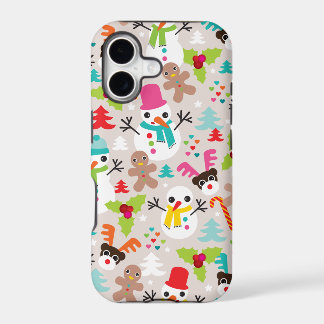 Iphone del ilustracion del navidad del país de las
