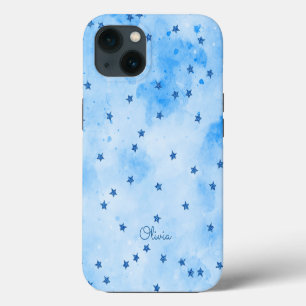 Estrellas en papel jaspeado Funda Case-Mate para i