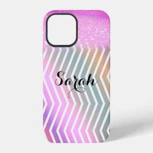 iPhone 12 Funda Cool Trendy Purple Glitter Case-Mate para iP
