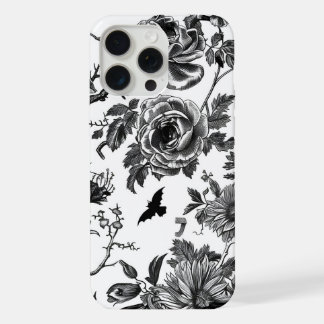Funda de Halloween blanco y negro optimizado para 
