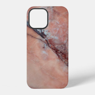 iPhone 12 Funda de mármol rosa con defecto Case-Mate para iP