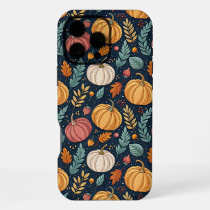 iPhone 16 Pro Max Funda de teléfono acogedora para otoño