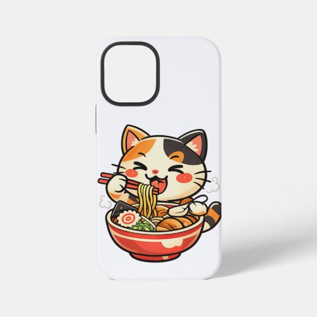 iPhone Funda de teléfono de gato lindo para amantes de ga (Reverso )
