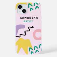 Funda de teléfono para artista de expresión creati