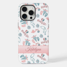 Funda de teléfono para enfermera personalizada de