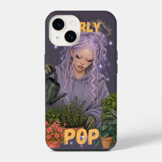 iPhone 14 Funda de teléfono para horticultora pop femenina