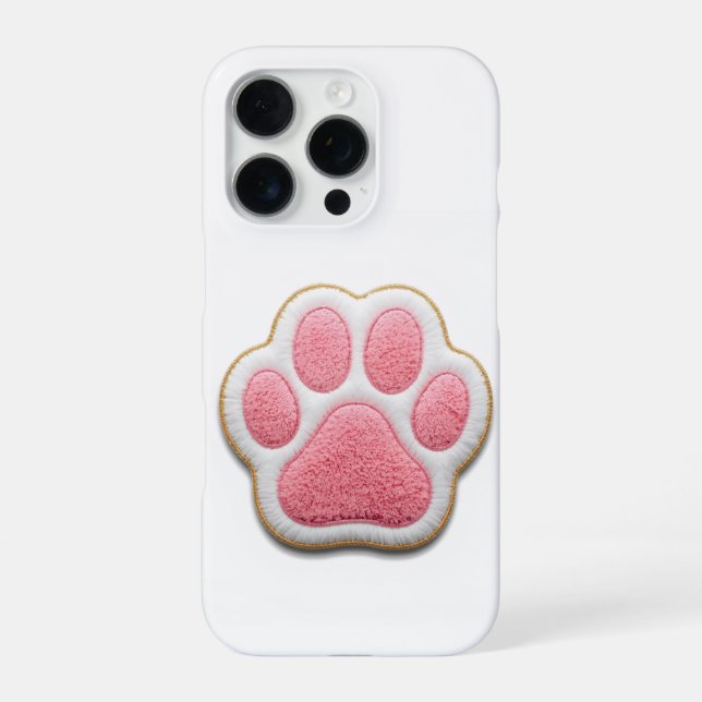 iPhone Funda de teléfono para mamá de mascota | Garra de  (Reverso)