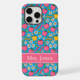 Funda de teléfono para profesora linda | Nombre pe