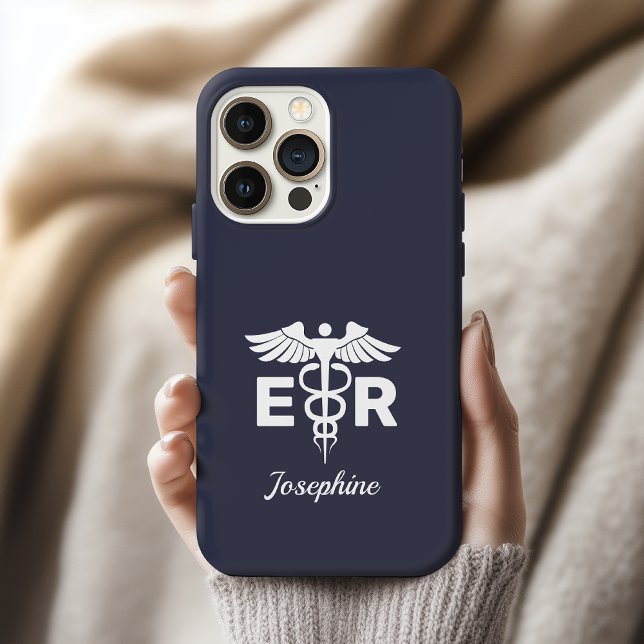 iPhone Funda de teléfono personalizada para enfermera de  (er nurse birthday gift, custom nurse graduation phone case gift, thank you nurse gift case,)