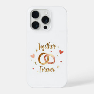 Funda de teléfono romántica para siempre juntos