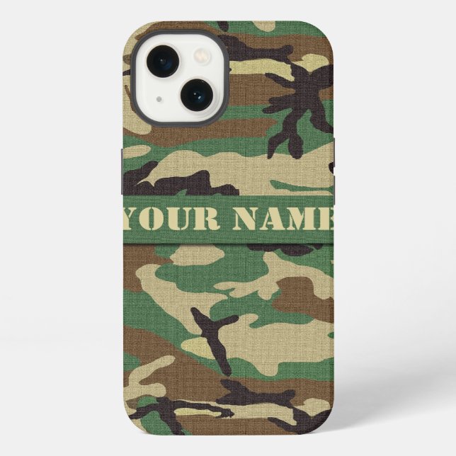 iPhone Funda extrema resistente camuflaje ejército para i (Reverso )