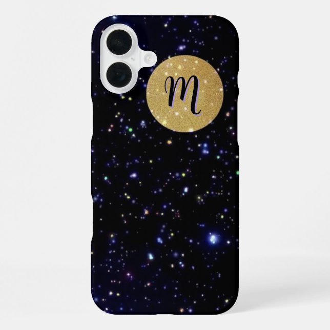 iPhone Funda monogramada Moonlight Galaxy - Mate para iPh (Reverso )
