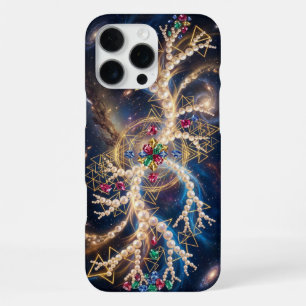 iPhone 16 Pro Max Funda para Galaxy Celestial Pearl