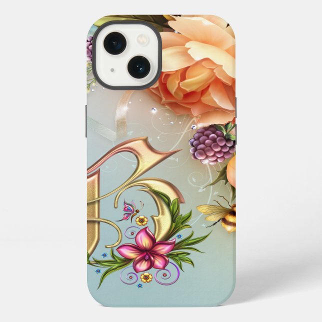 iPhone Funda para iPad Air con monograma B (Reverso )