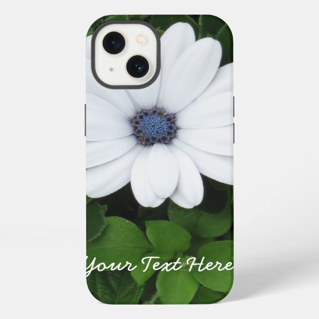 iPhone Funda para iPad Flor Blanca (Reverso )