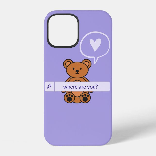 iPhone Funda para iPhone12, morado (Reverso )