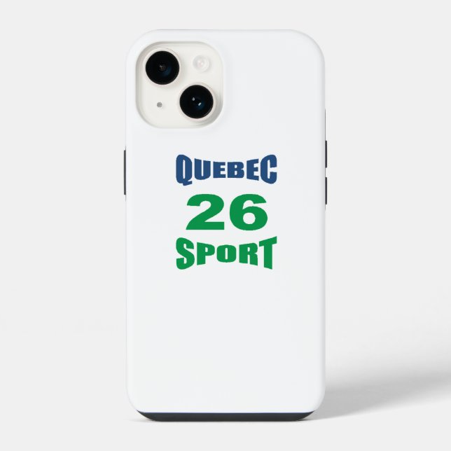 iPhone Funda para iPhone14 QUEBEC DEPORTES 26 (Reverso )