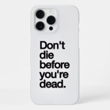 Funda para iPhone16 con cita motivacional