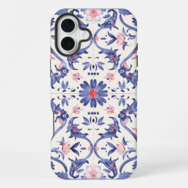 iPhone 16 Plus Funda para iPhone: azul@rosa.