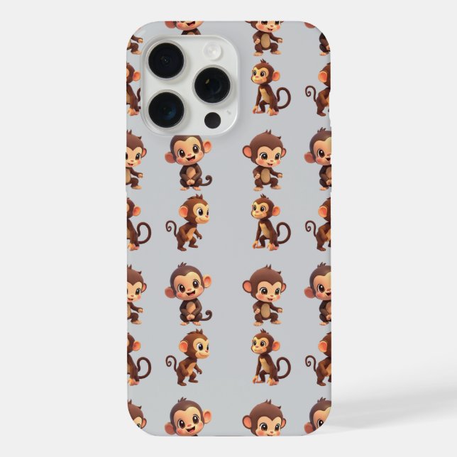 iPhone Funda para iPhone/iPad de monito bebé (Reverso )
