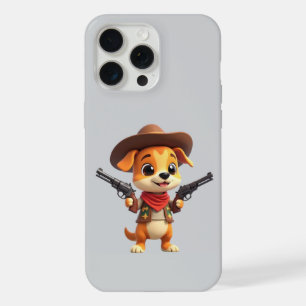 Funda para iPhone/iPad de vaquero perrito