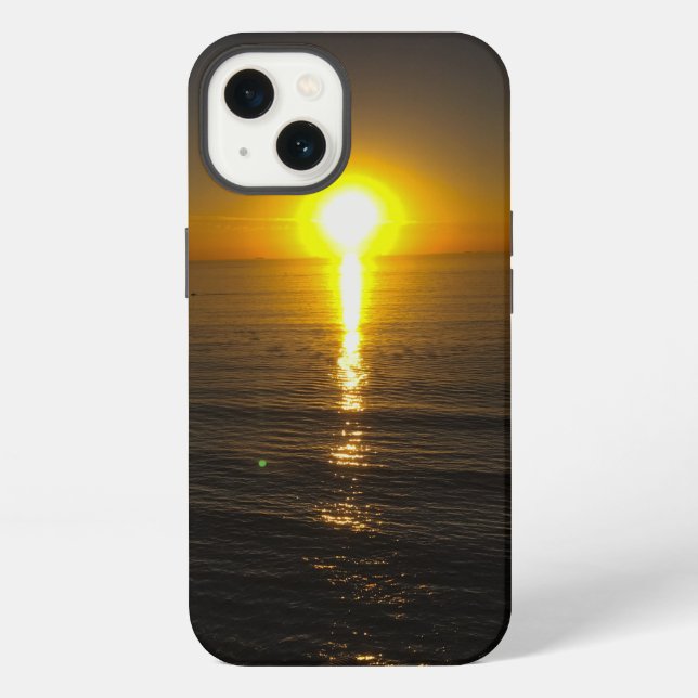 iPhone Funda para teléfono atardecer (Reverso )