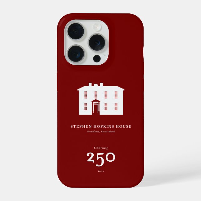 iPhone Funda para teléfono — Casa Stephen Hopkins (Reverso )