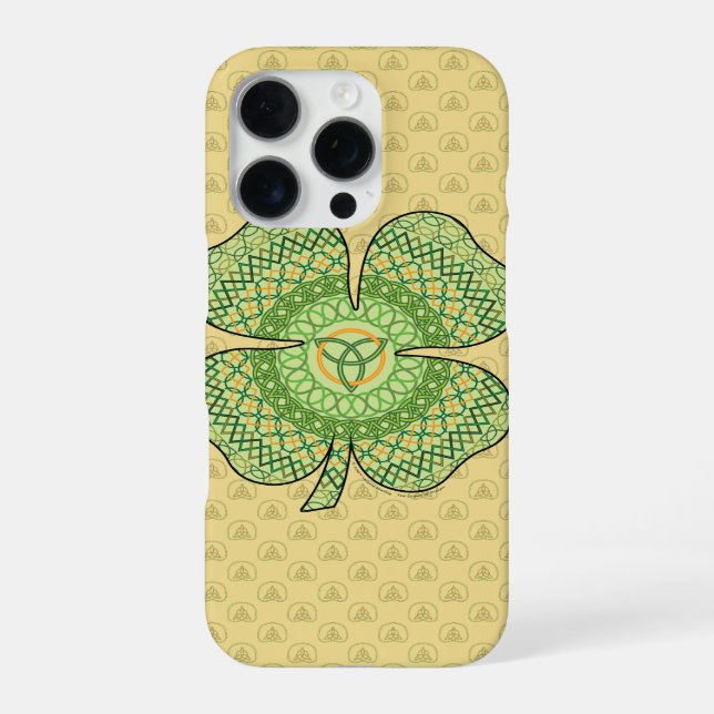 iPhone Funda para teléfono Case-Mate Celtic Shamrock (Reverso)