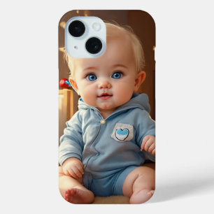 iPhone 15 Funda para teléfono Case-Mate con logotipo de bebé