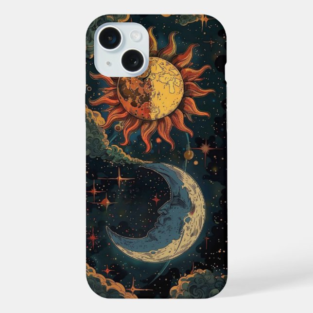 iPhone Funda para teléfono Celestial Harmony (Reverso )