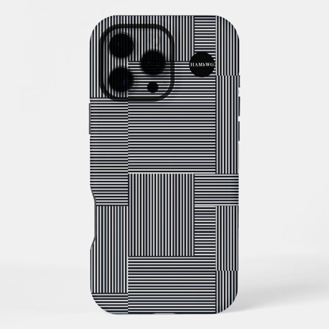 iPhone Funda para teléfono celular de diseño gráfico HAMb (Reverso )