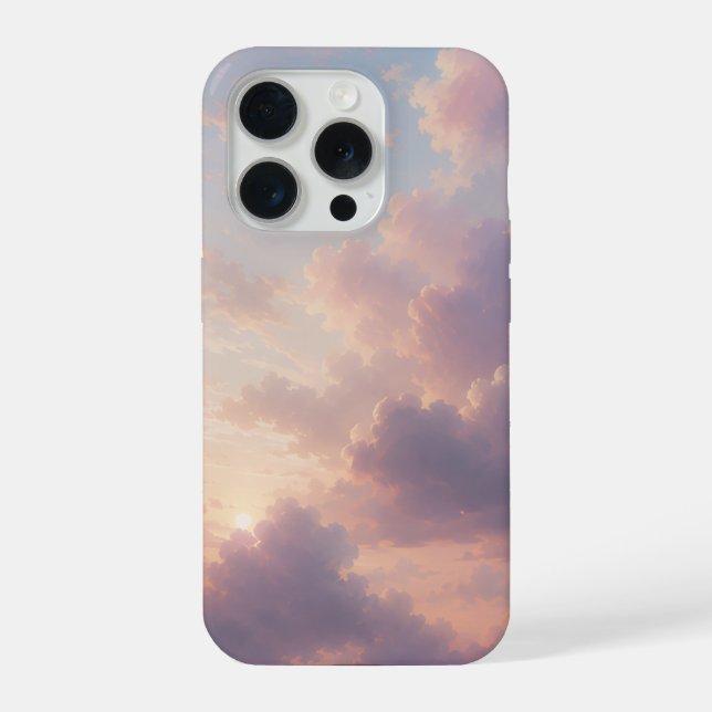 iPhone Funda para teléfono Clouds (Reverso )