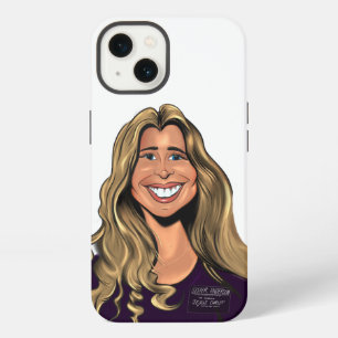 Funda para teléfono con caricatura de la hermana A