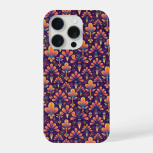 funda para teléfono con flores en flor
