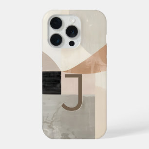 Funda para teléfono con letra J minimalista – Dise
