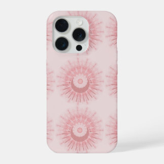 Funda para teléfono con patrón tribal boho rosa ru