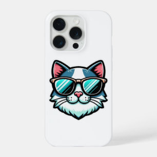 Funda para teléfono Cool Cat – Estilo tecnológico