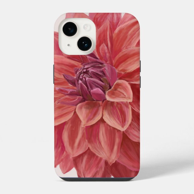 iPhone Funda para teléfono Dahlia (Reverso )