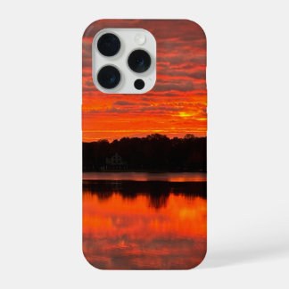 Funda para teléfono de amanecer en el lago Lyon Mi