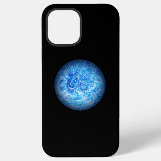 iPhone 12 Pro Max Funda para teléfono de arte fluido Calm Tide